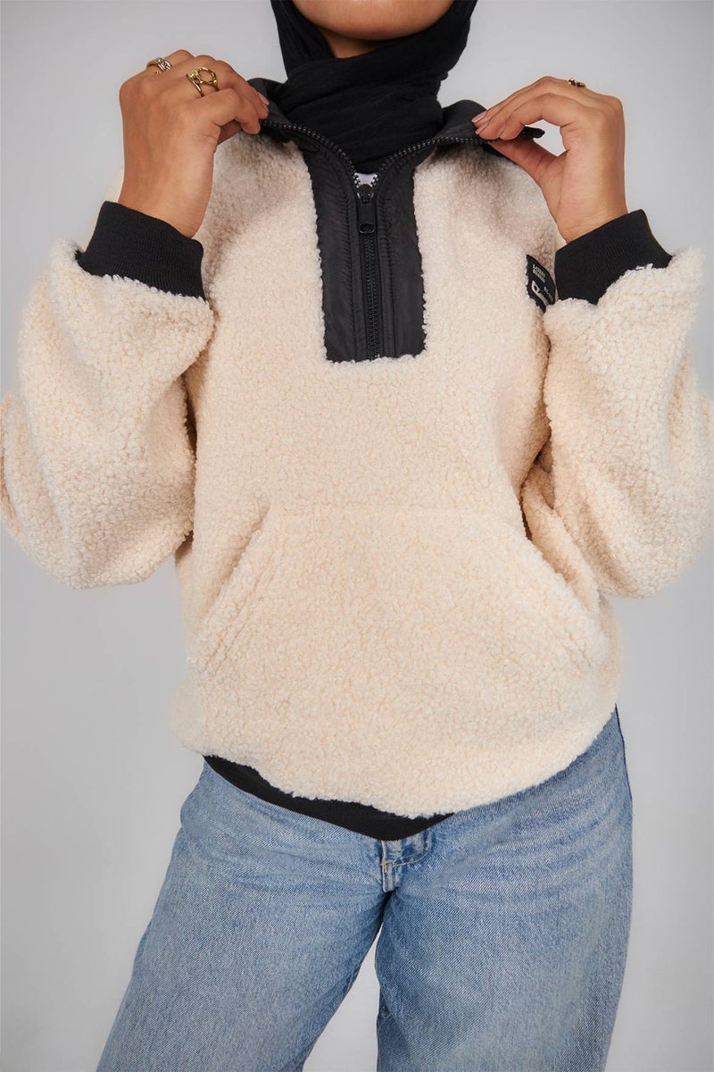 Off White Winter Cloud Sweatshirt - Image 1